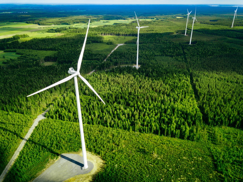 finland - windmolens