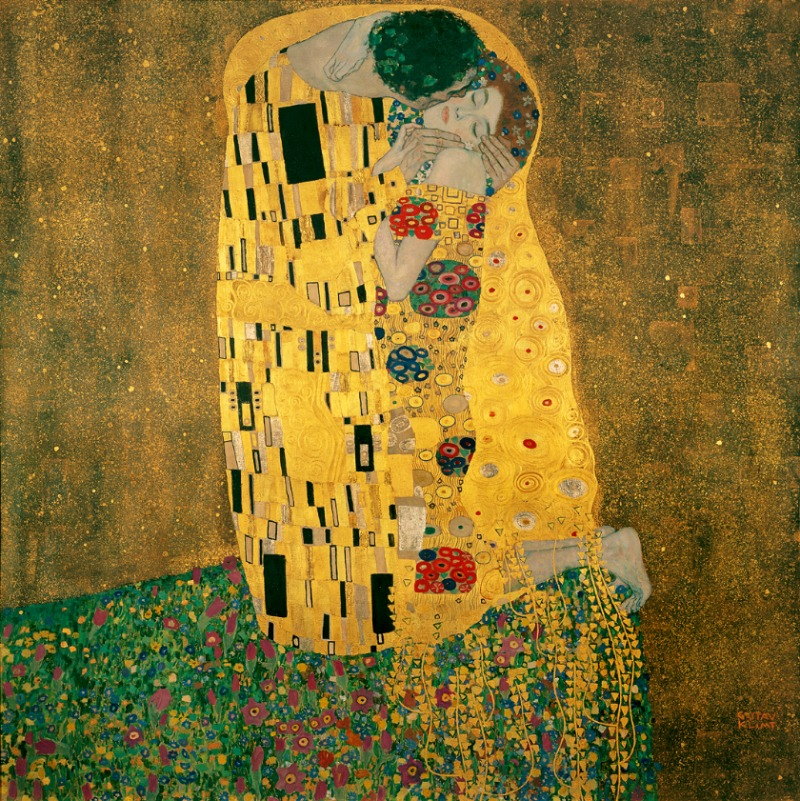 De Kus – schilderij Gustav Klimt