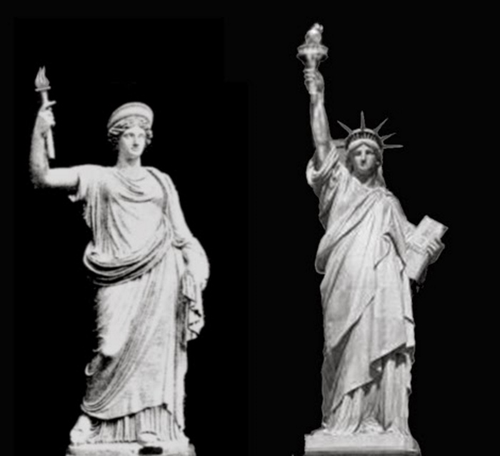 Romeinse godin Libertas