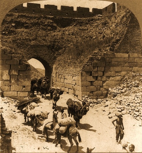 Oude delen van de Chinese Muur