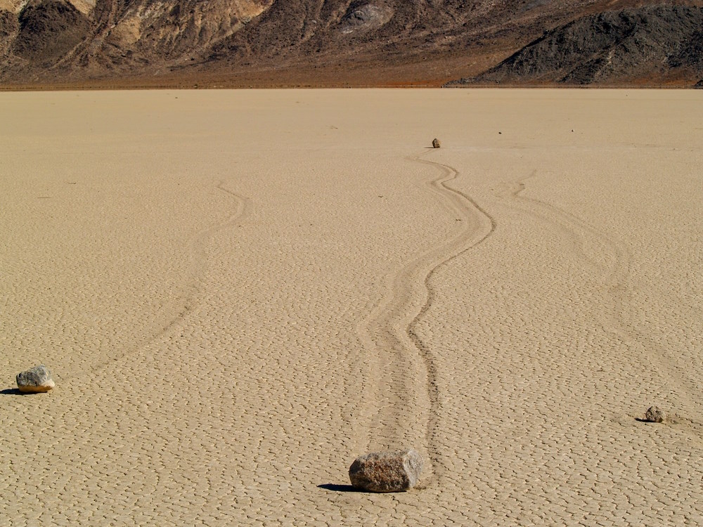 Death Valley stenen Death Valley stenen