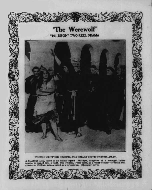 Poster van de eerste weerwolf film