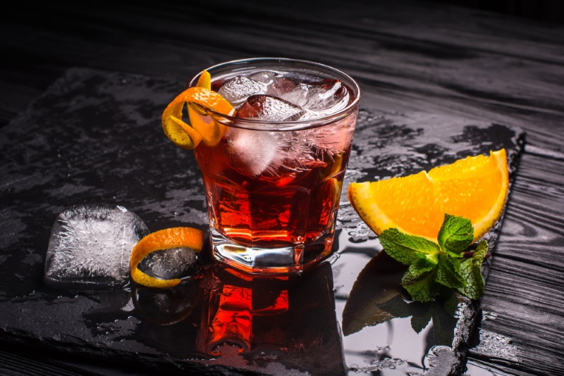 Negroni cocktail
