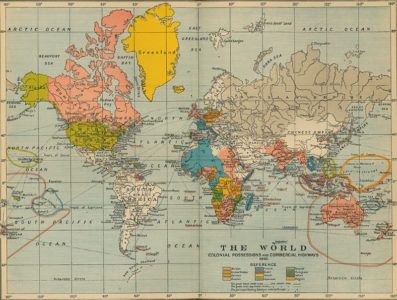 Top 10 Grootste landen in de wereld in 1900