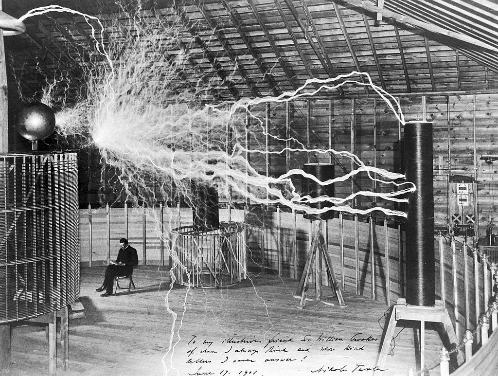 Tesla’s elektriciteitszender
