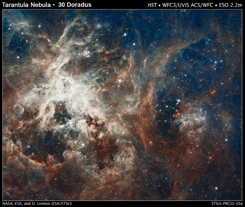Tarantulanevel NGC 2070