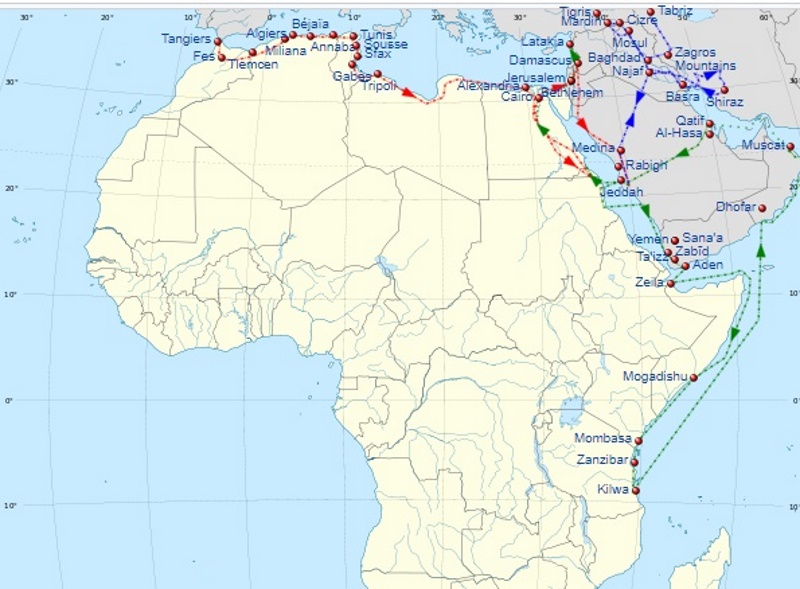 ibn battuta route