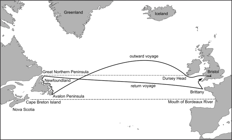 john cabot route