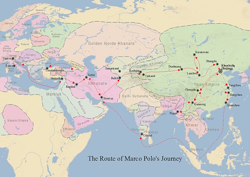 marco polo route
