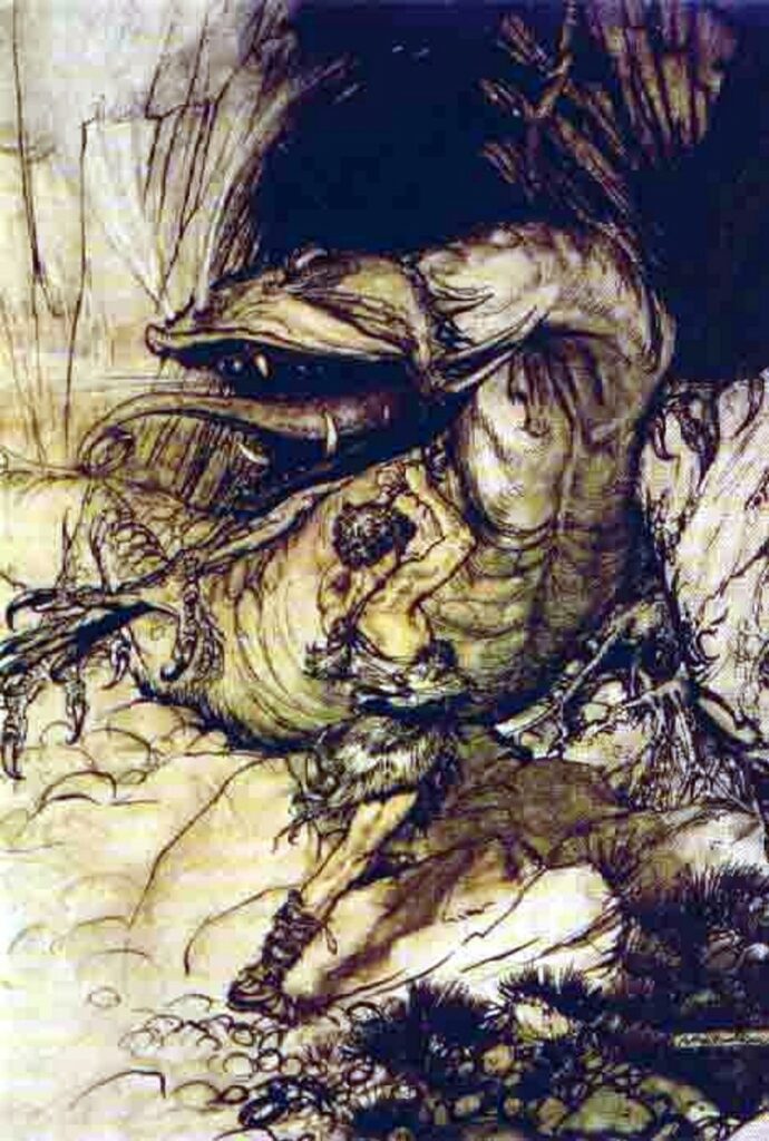 Fafnir noorse mythologie