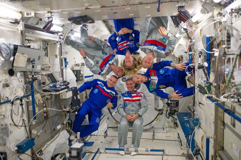 groepsfoto iss