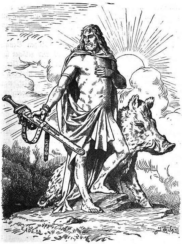 freyr en zijn everzwijn