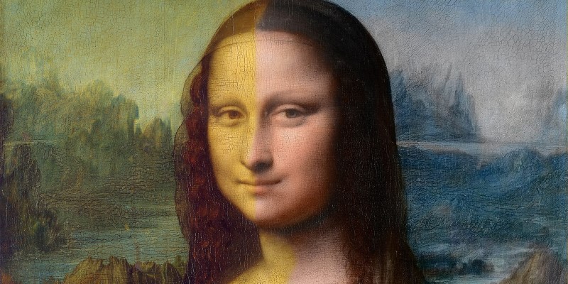 wenkbrouwen zjin vervaagd bij mona lisa