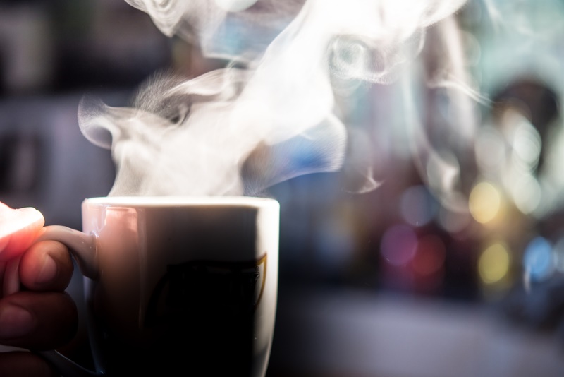 hete koffie