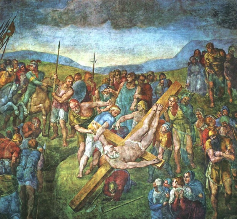 De Kruisiging van Petrus