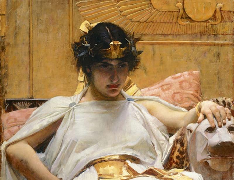 cleopatra niet egyptisch