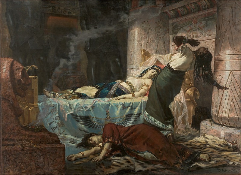dood van cleopatra