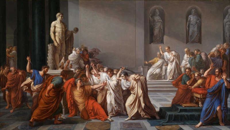 dood van julius cesar