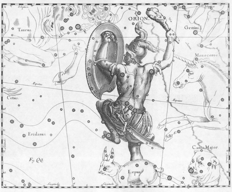Orion - Griekse god en sterrenbeeld