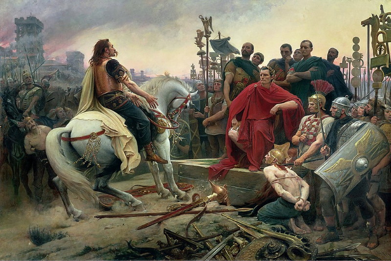 beleg van alesia overgave