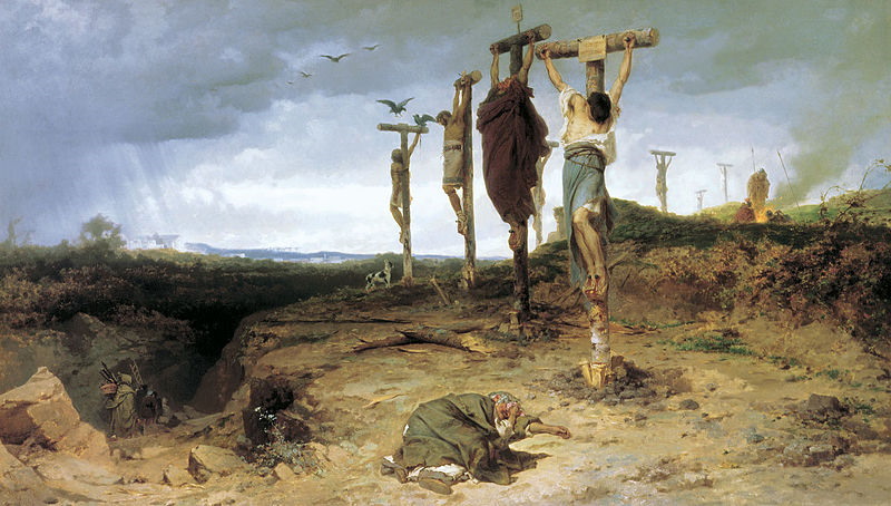 kruisiging gladiatoren