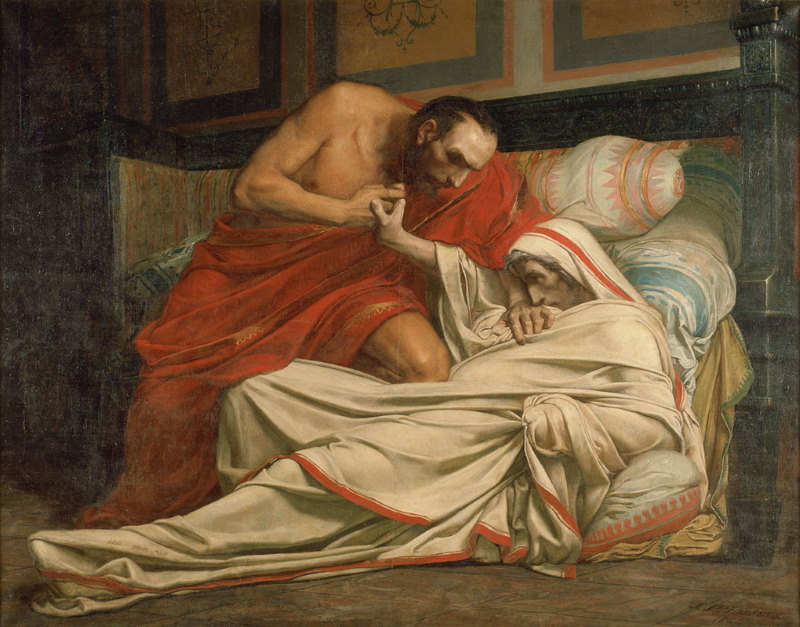 dood van tiberius
