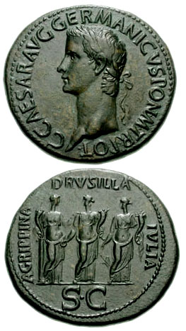 zussen van caligula