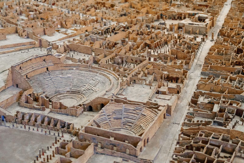 ondtekking van pompeii