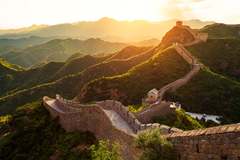 chinese muur chinese muur