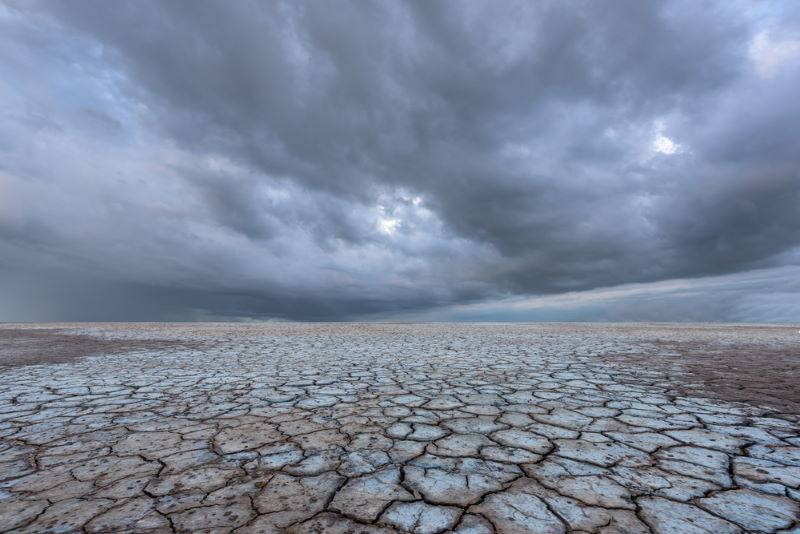 regen haalt de grond niet