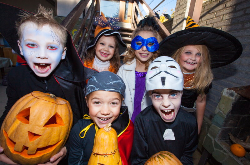 verkleden met halloween