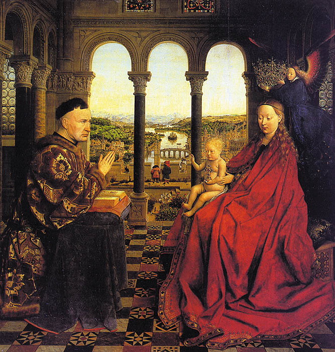 Maagd van kanselier Rolin
