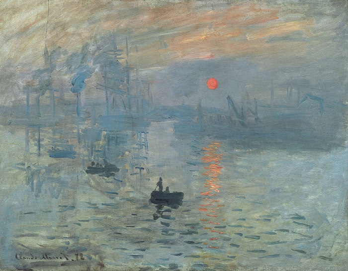 Impressie, zonsopgang