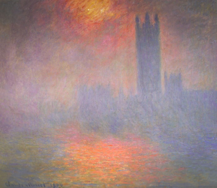 Londen, de parlementsgebouwen