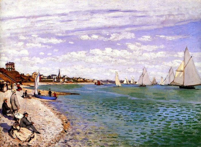 Regatta bij Sainte-Adresse