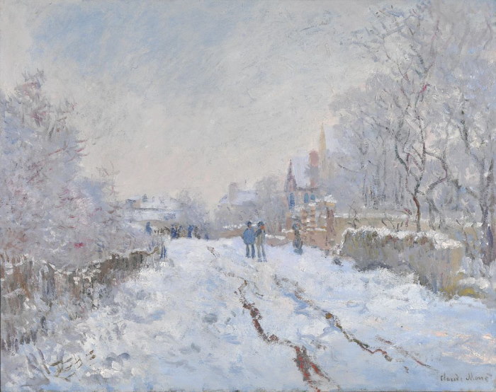 Sneeuw in Argenteuil