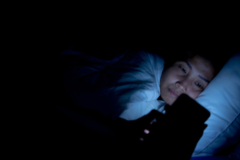 elektronica in bed