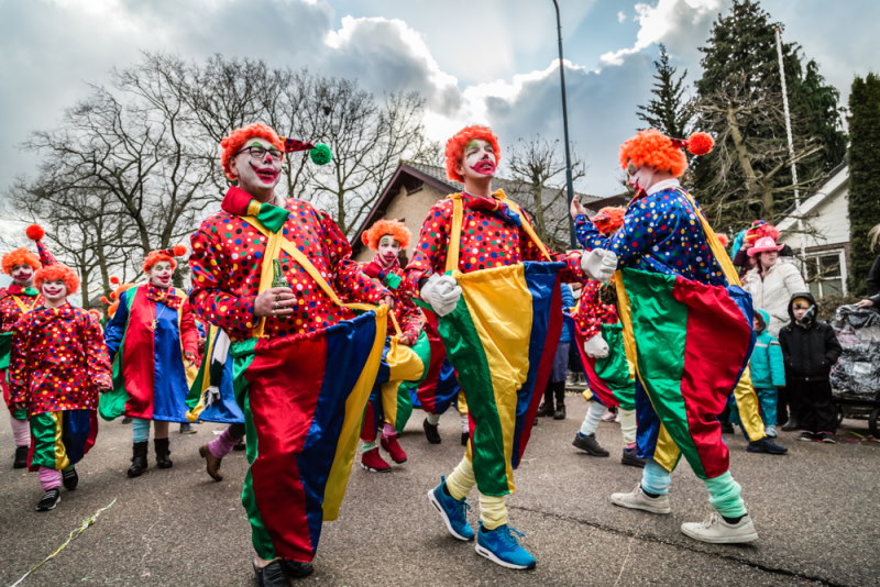 verkleden met carnaval