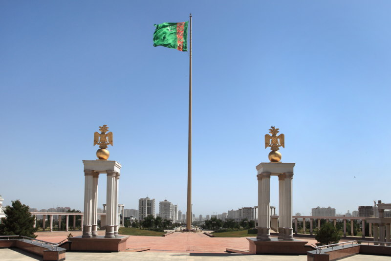 Ashgabat vlaggenmast