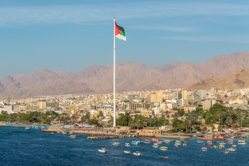 aqaba vlaggenmast