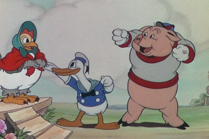 donald duck eerste filmpje