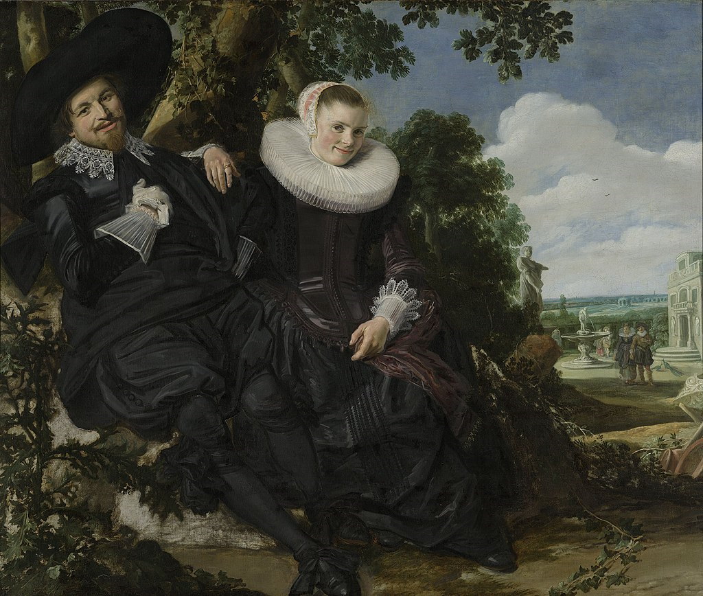 Huwelijksportret van Isaac Massa en Beatrix van der Laen Huwelijksportret van Isaac Massa en Beatrix van der Laen