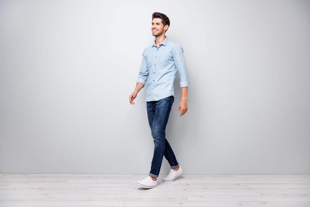 donkere jeans