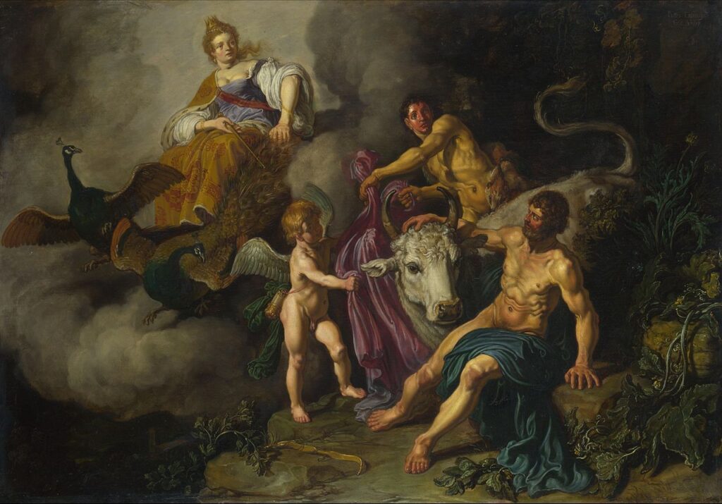 Zeus Hera en Io