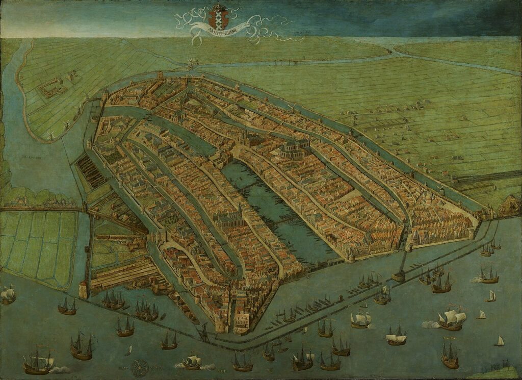 amsterdam stad op palen