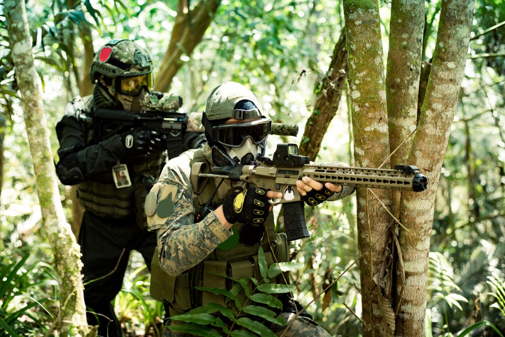 Airsoft battles Airsoft battles