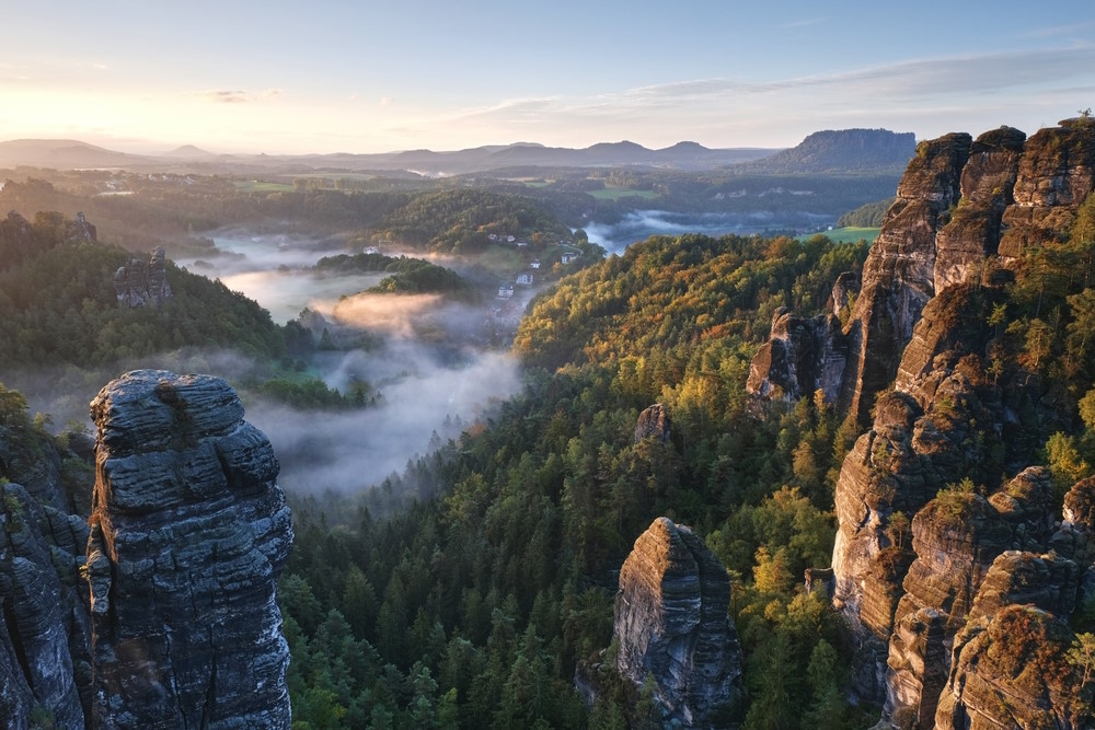 Nationaal Park Saksisch Zwitserland Nationaal Park Saksisch Zwitserland