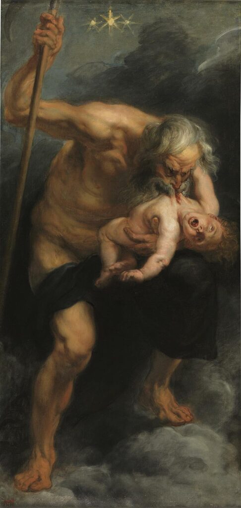 Saturnus verslindt zijn zoon rubens Saturnus verslindt zijn zoon rubens