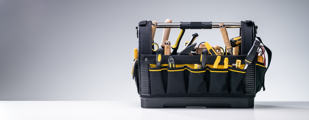 Handyman,Service,Toolbox,Or,Tool,Box.,Workshop,Toolkit