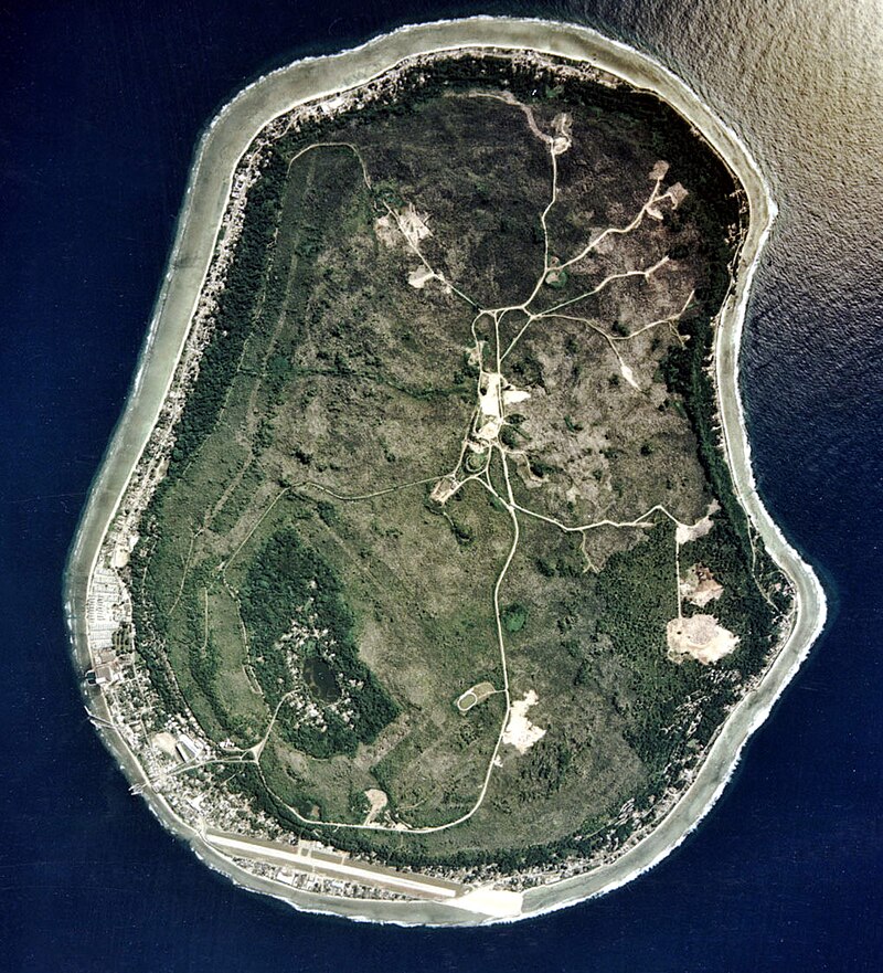 een kaal eiland